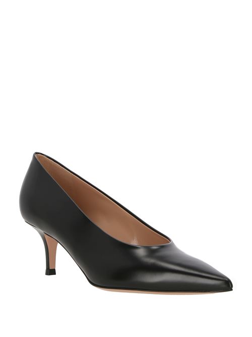 Black calf leather pump Gianvito Rossi | G2227355RICTOKNERO